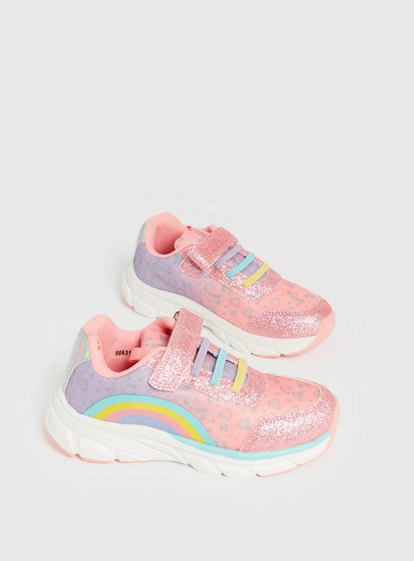 Rainbow trainers hot sale girls